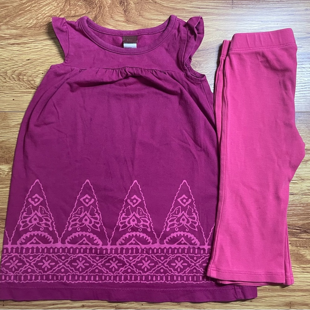 Tea Top Dress Set Outfit 12-18 months